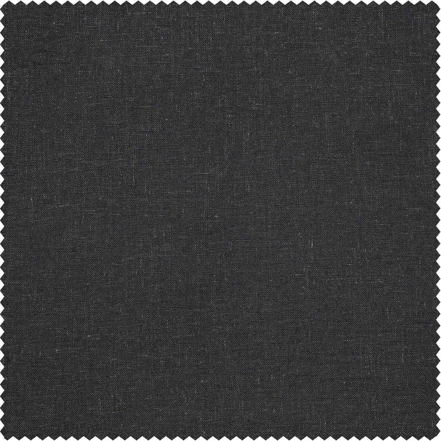 Slate Grey Heavy Faux Linen Swatch