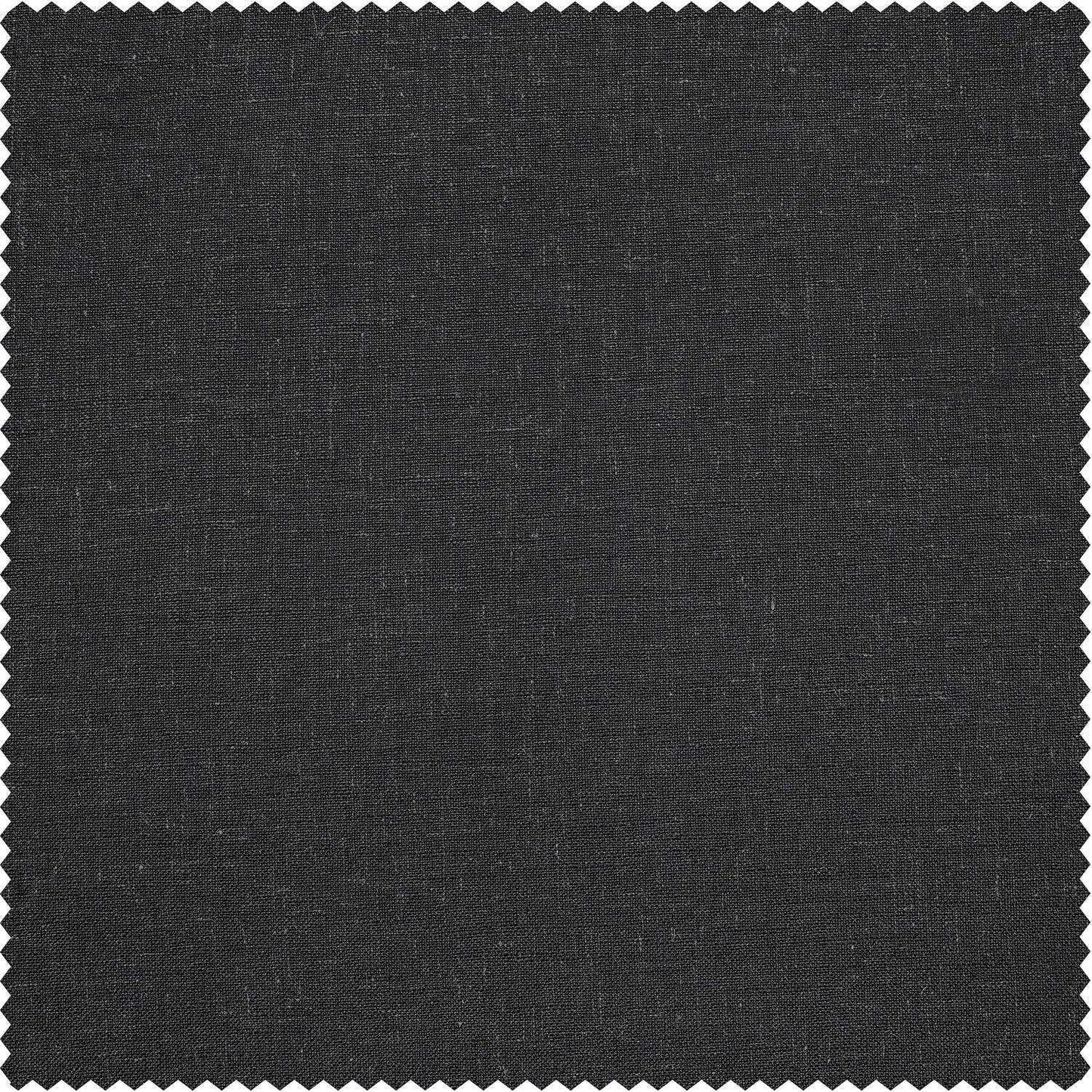 Slate Grey Heavy Faux Linen Swatch