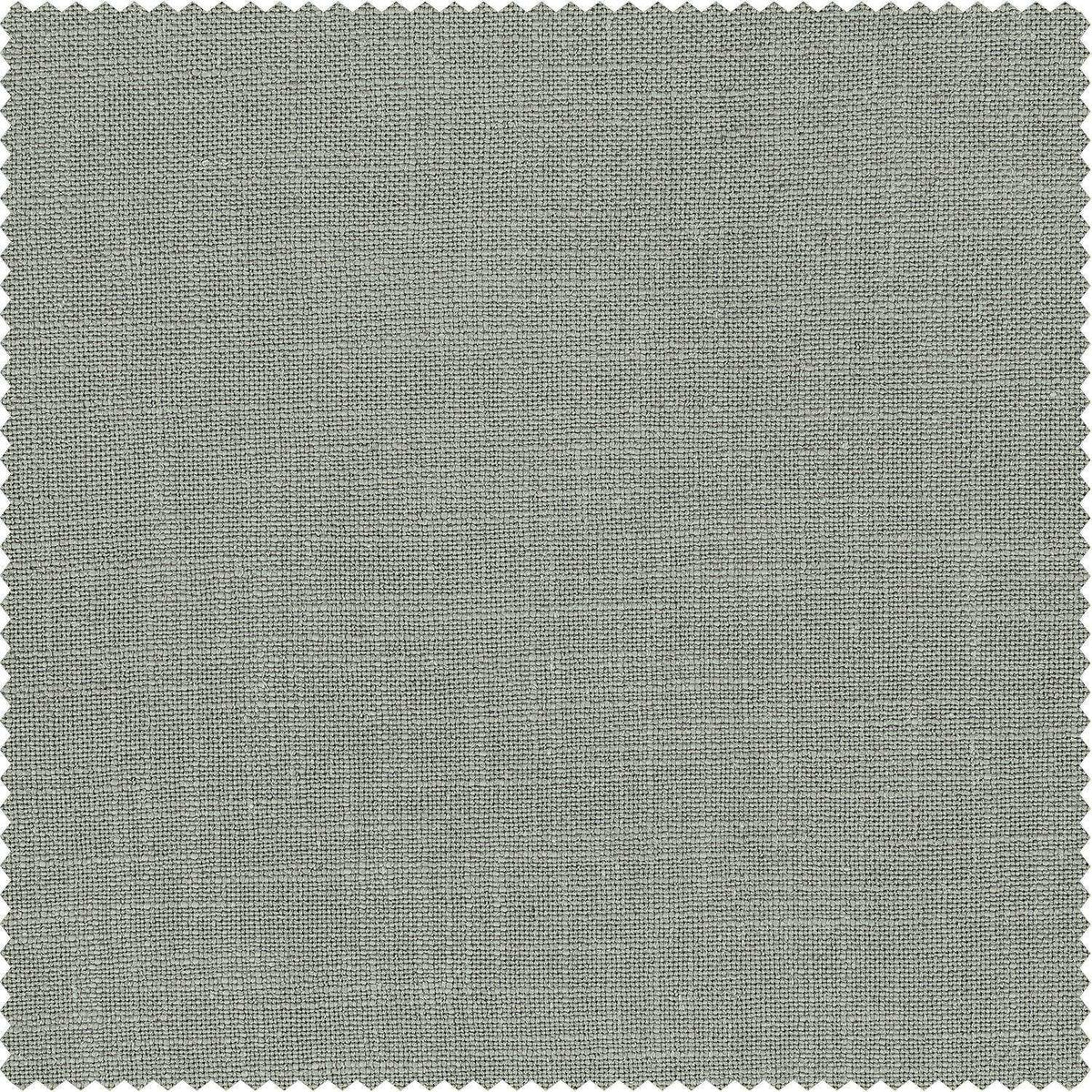 Ash Grey Heavy Faux Linen Custom Curtain
