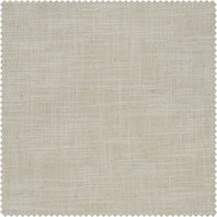 Malted Cream Heavy Faux Linen Swatch