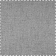Steely Grey Heathered Woolen Weave Swatch - HalfPriceDrapes.com