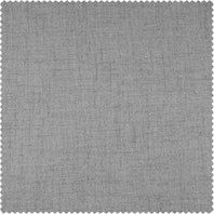 Steely Grey Heathered Woolen Weave Swatch - HalfPriceDrapes.com