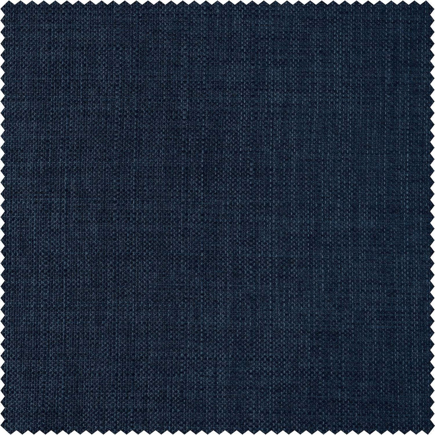 Sergeants Blue Italian Faux Linen Swatch