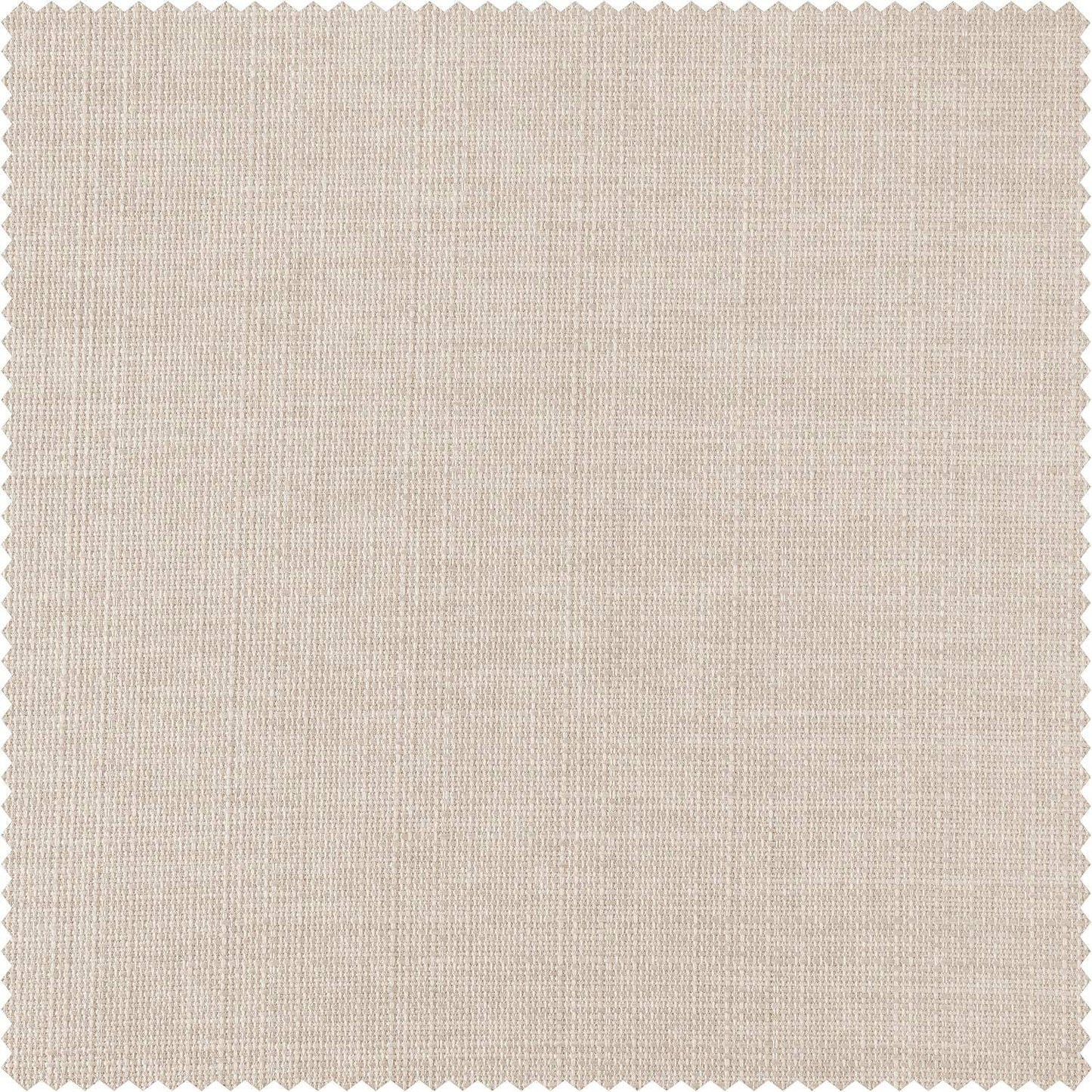 Parchment Cream Italian Faux Linen Swatch