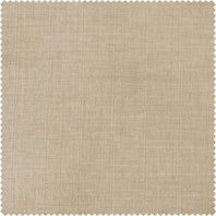 Sepia Tan Italian Faux Linen Swatch