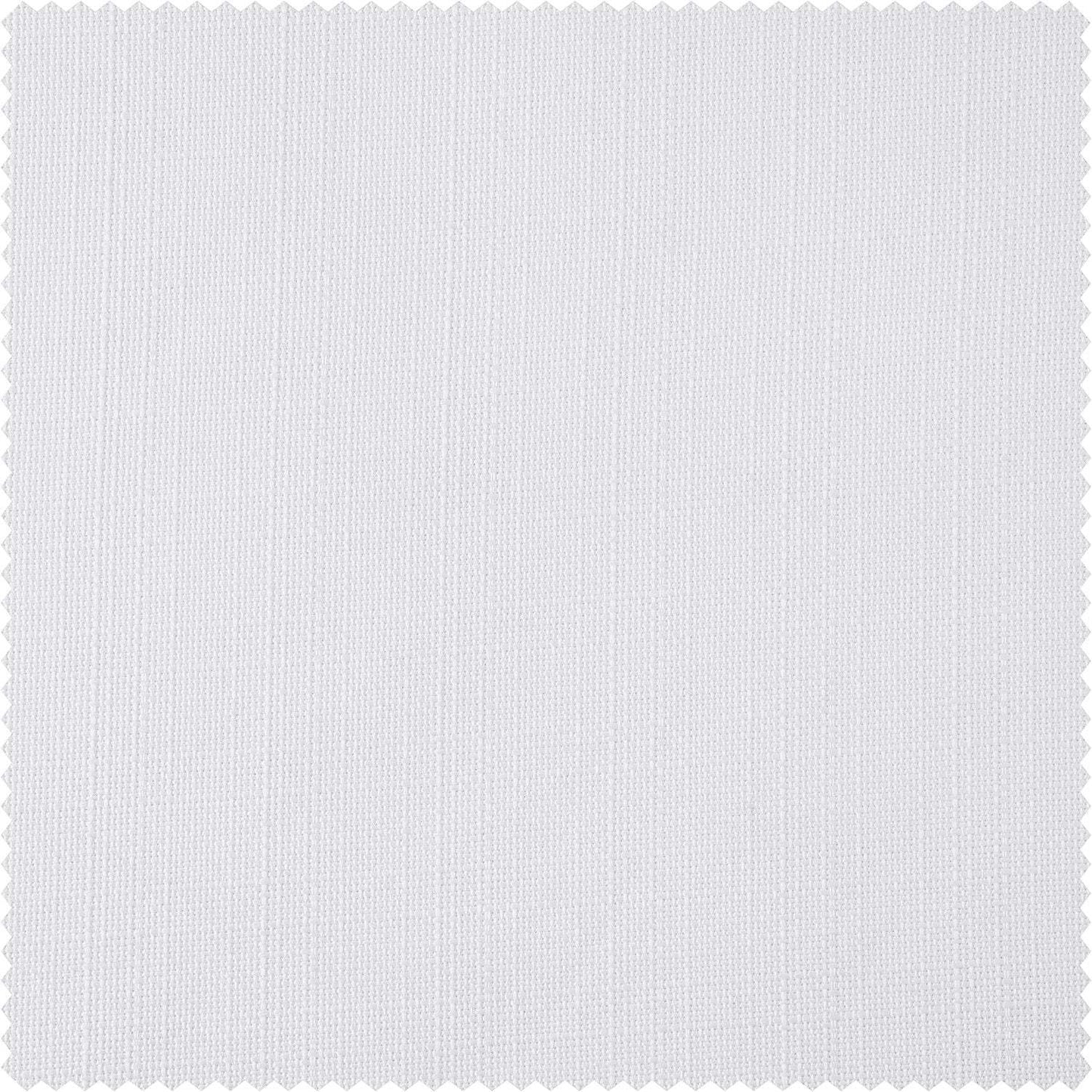 Dove White Italian Faux Linen Swatch