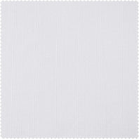 Dove White Italian Faux Linen Swatch