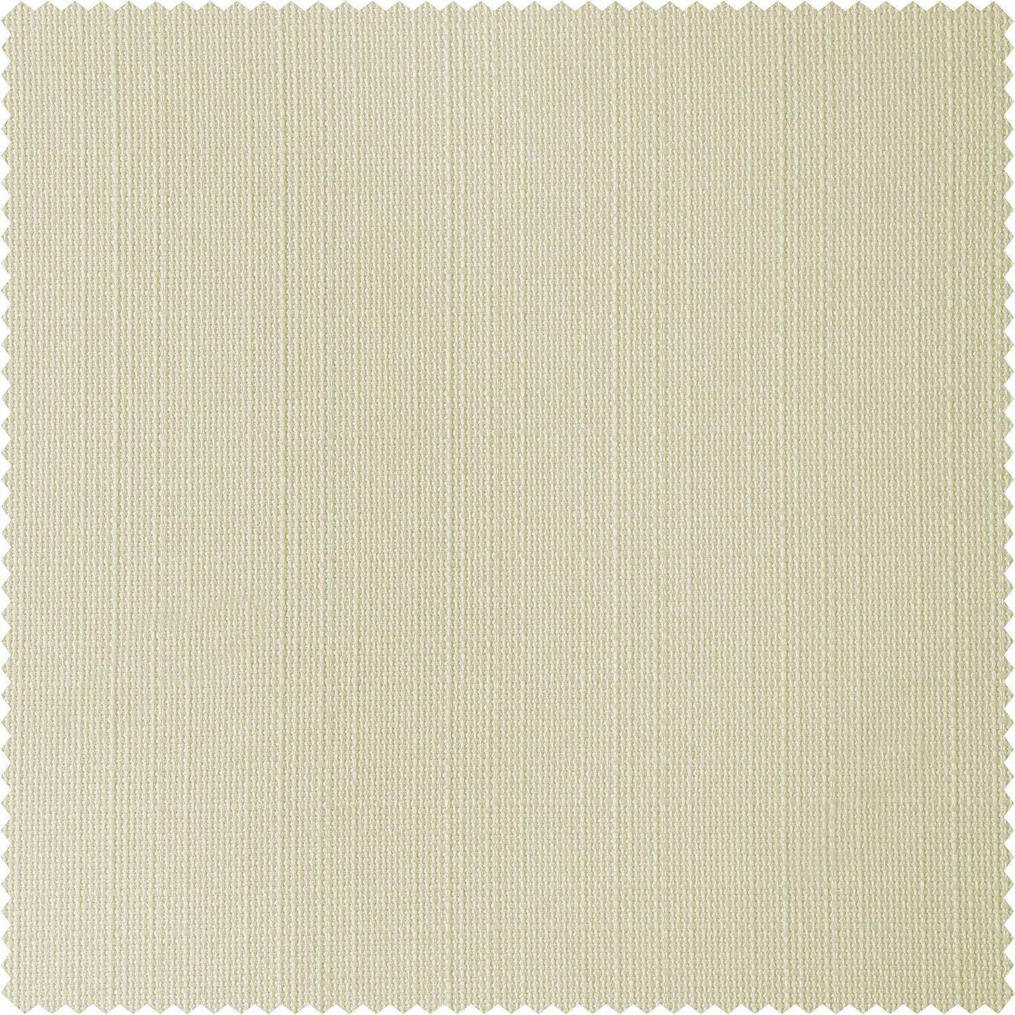 Gravity Ivory Italian Faux Linen Custom Curtain
