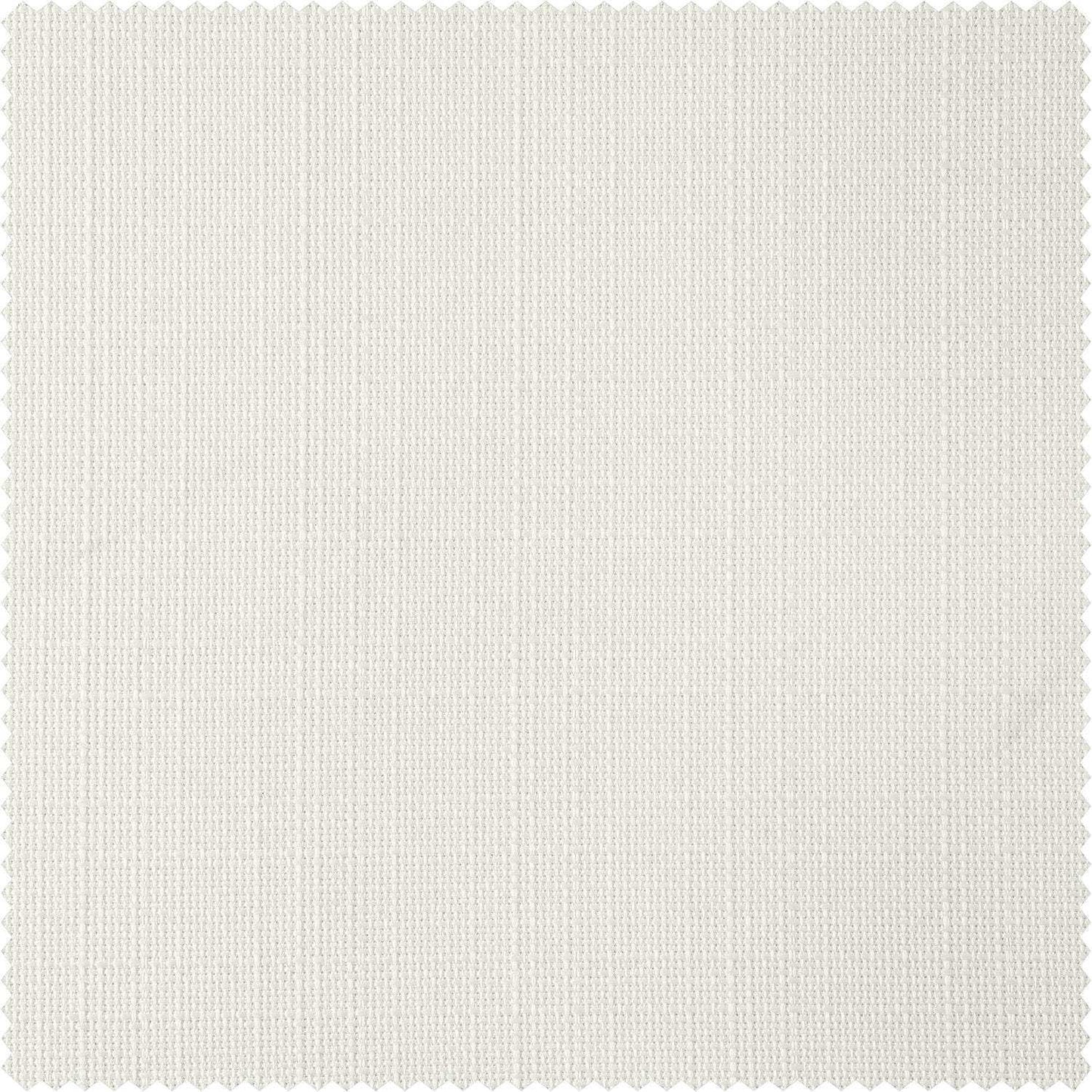 Magnolia Off White Italian Faux Linen Swatch