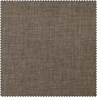 Hummingbird Brown Italian Faux Linen Swatch