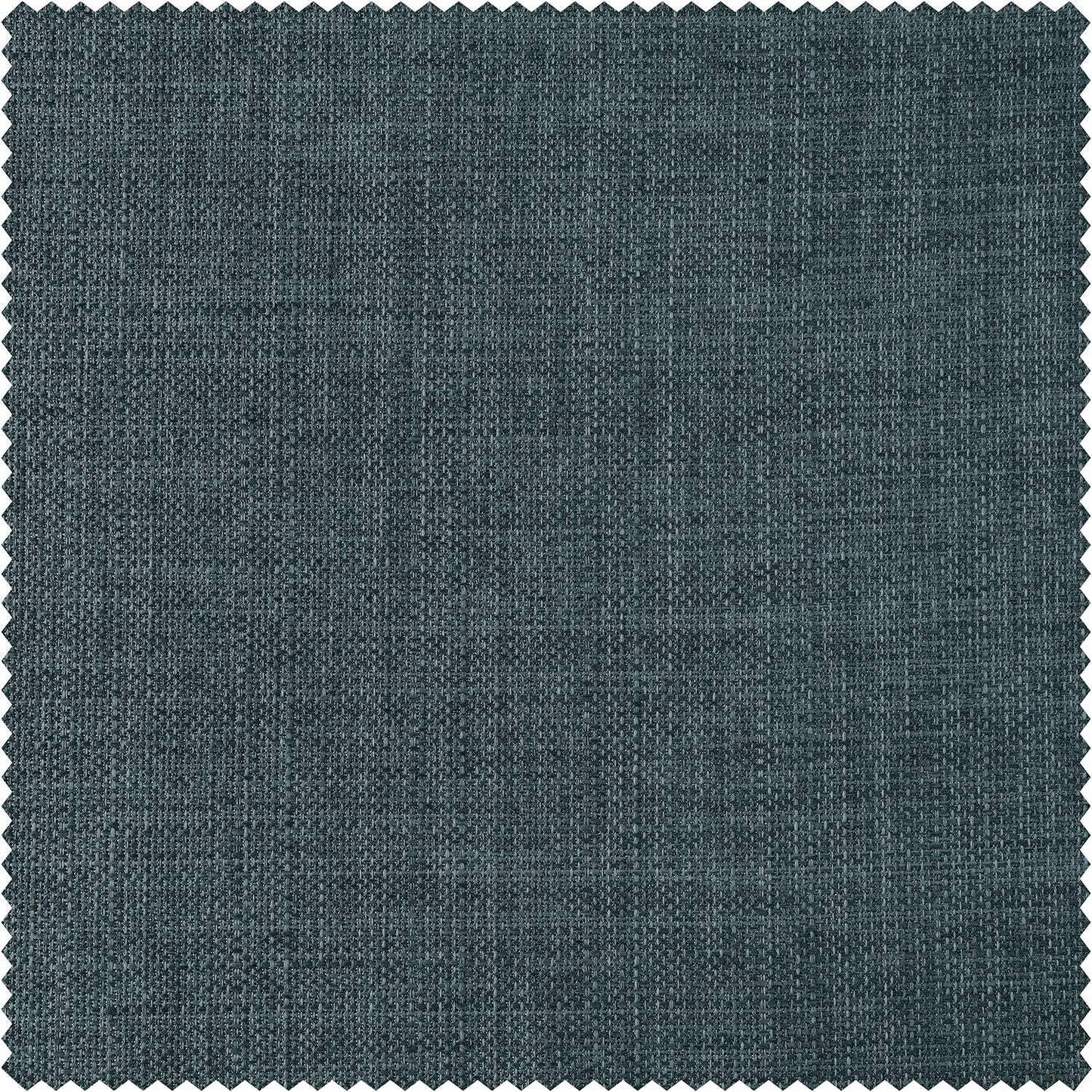 Sweden Blue Italian Faux Linen Swatch