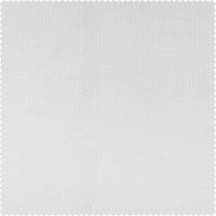 Mission White Faux Linen Swatch - HalfPriceDrapes.com