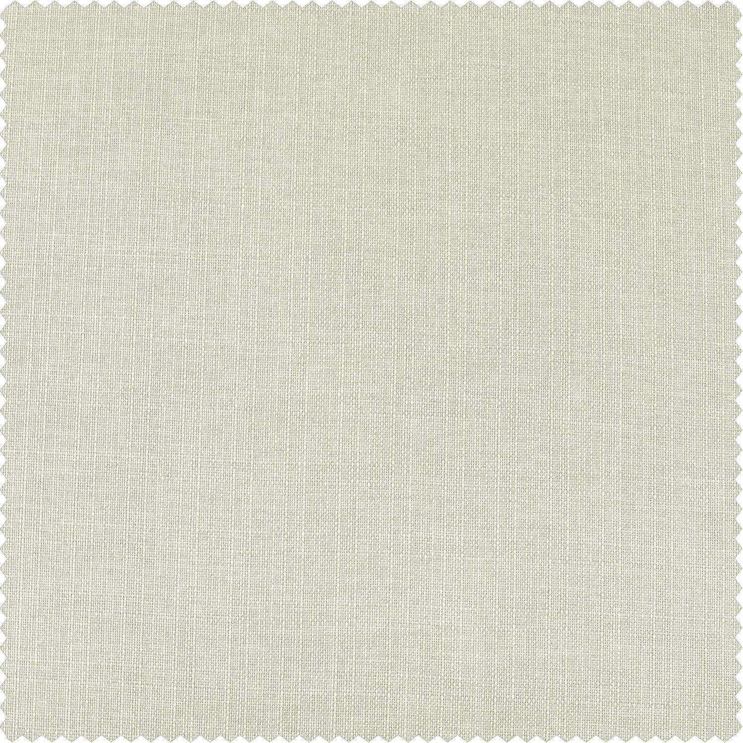 Excursion Ivory Faux Linen Swatch - HalfPriceDrapes.com