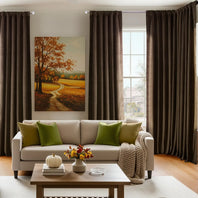 Java Signature Velvet Custom Curtain