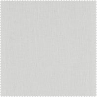 Crisp White French Linen Swatch - HalfPriceDrapes.com