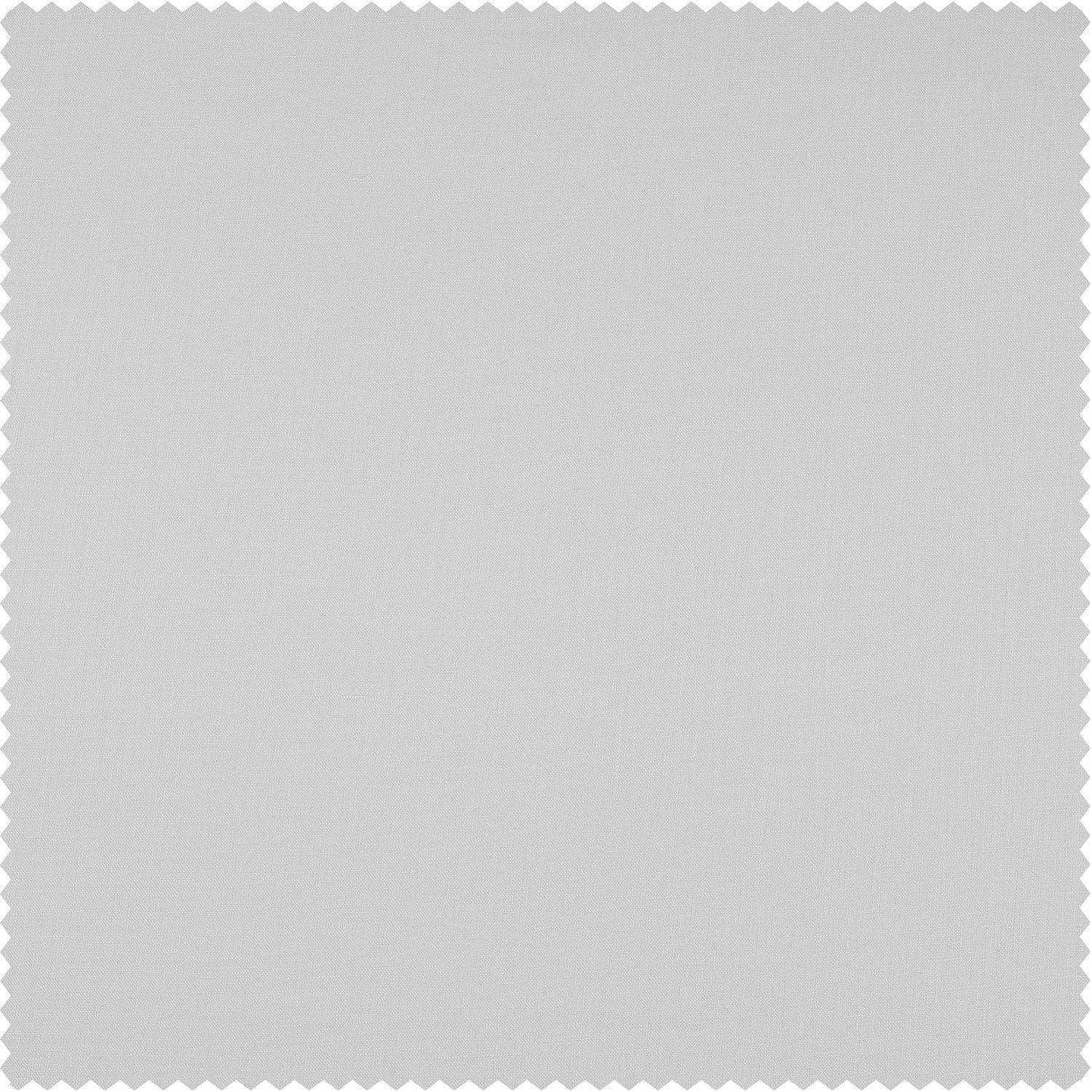 Bright White Euro Linen Swatch - HalfPriceDrapes.com