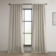 Light Birch Euro Linen Curtain - HalfPriceDrapes.com