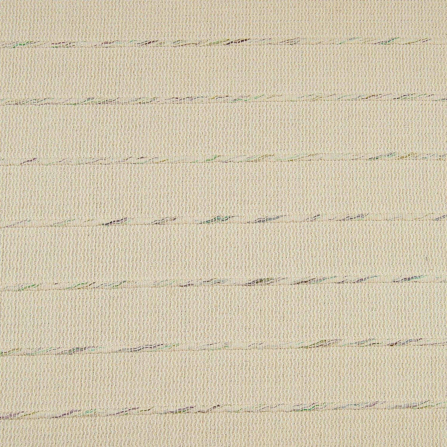 Nikos Striped Loom Woven Cotton Sheer Curtain