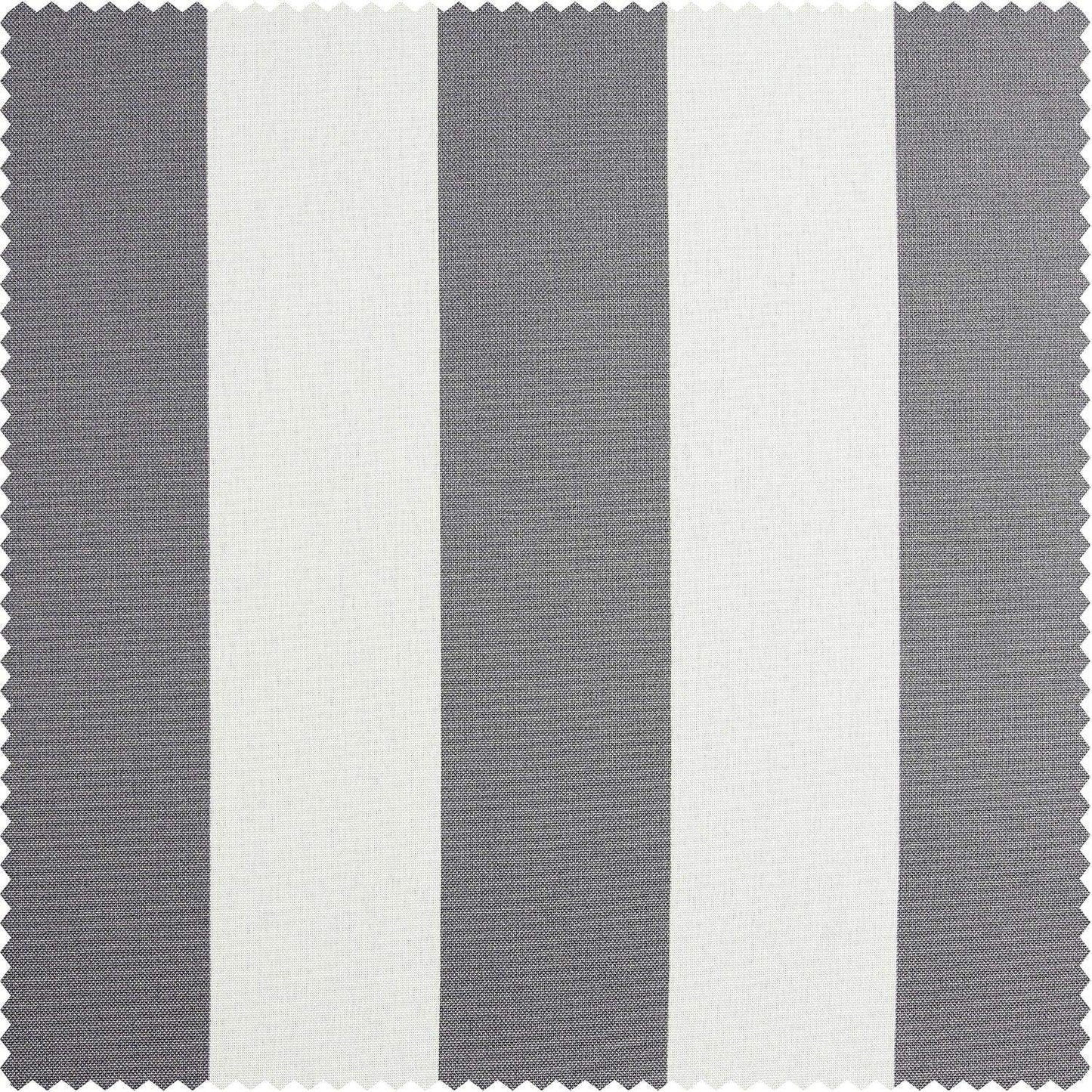 Nautical Grey Striped Villanova Outdoor Swatch