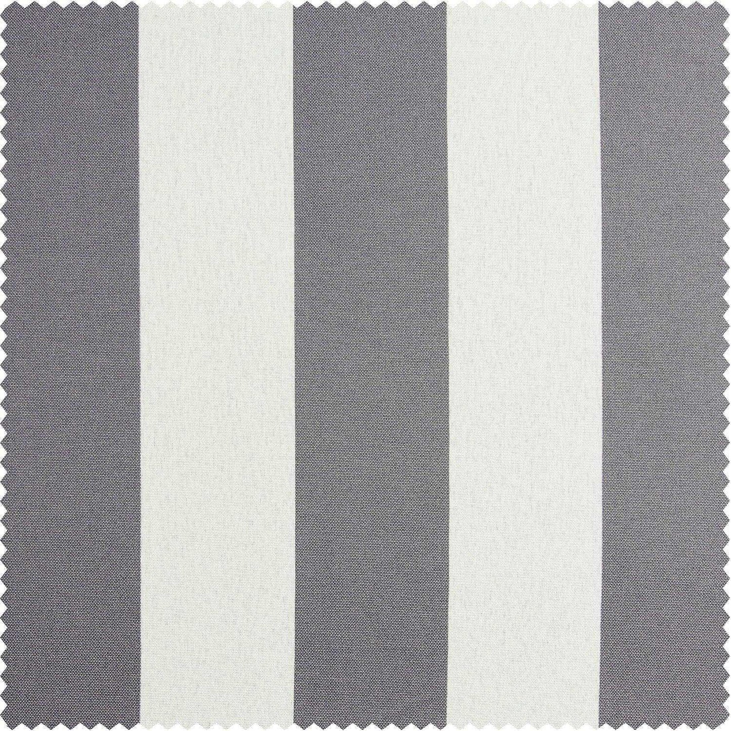 Nautical Grey Striped Villanova Outdoor Swatch