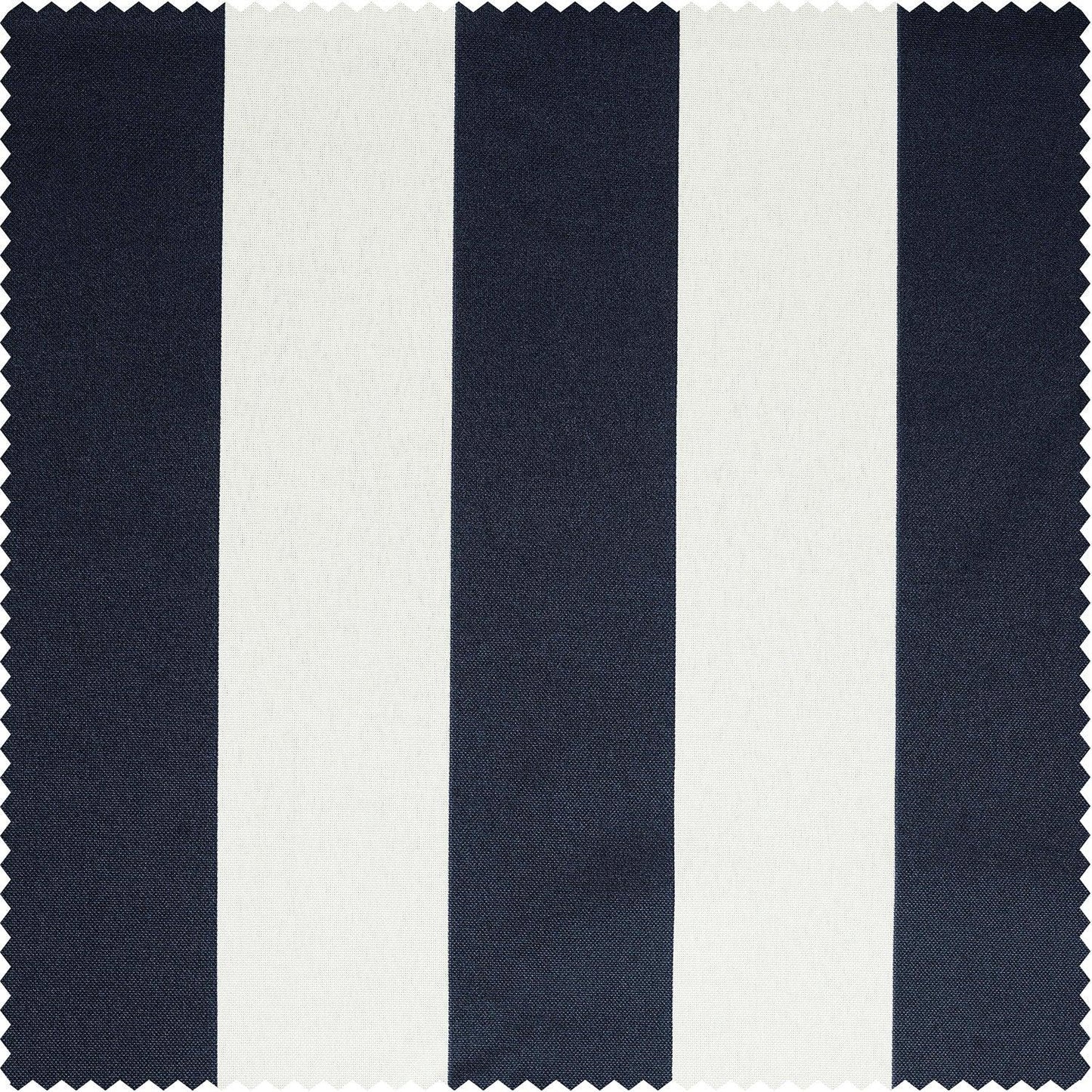 Nautical Navy Blue Striped Villanova Outdoor Swatch