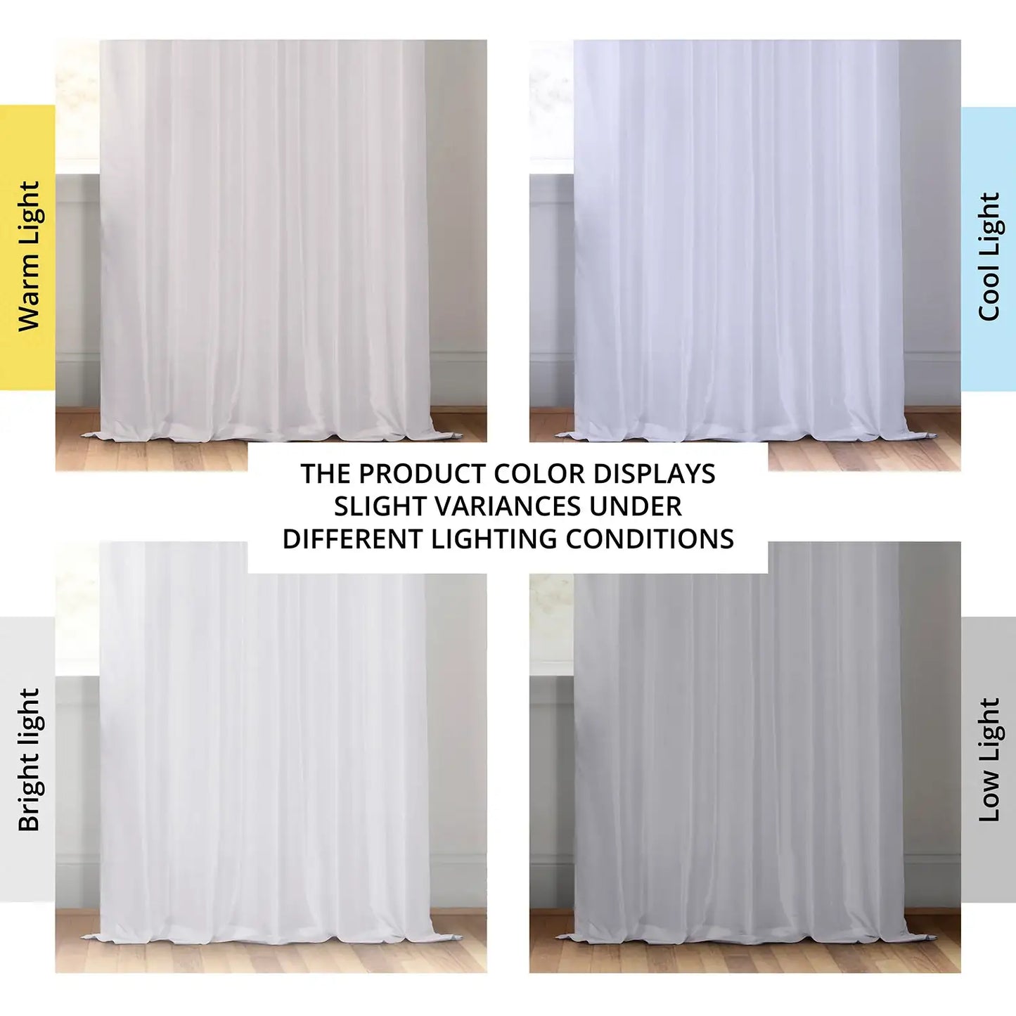 Ice Vintage Textured Faux Dupioni Silk Blackout Curtain