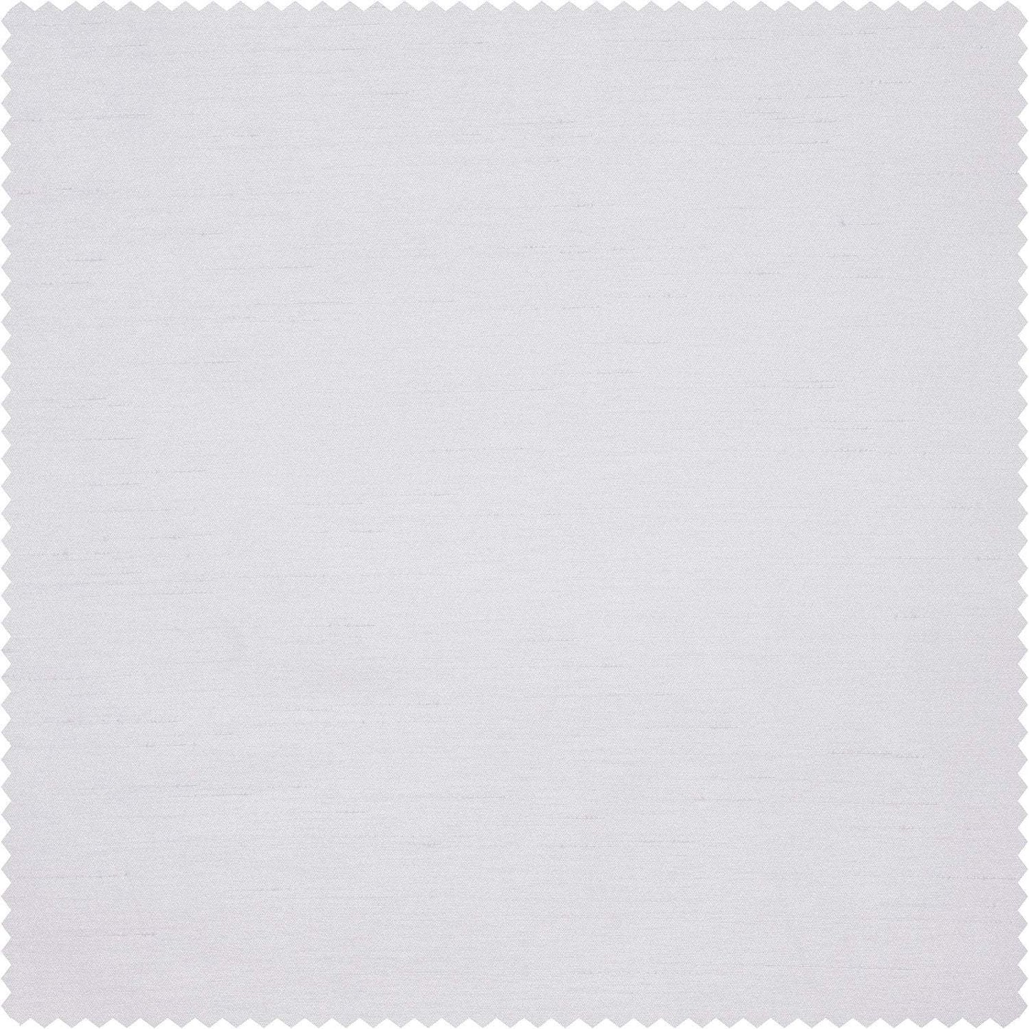 Ice Vintage Textured Faux Dupioni Silk Swatch