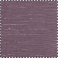 Smokey Plum Vintage Textured Faux Dupioni Silk Swatch - HalfPriceDrapes.com