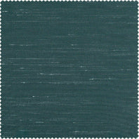 Peacock Vintage Textured Faux Dupioni Silk Swatch - HalfPriceDrapes.com