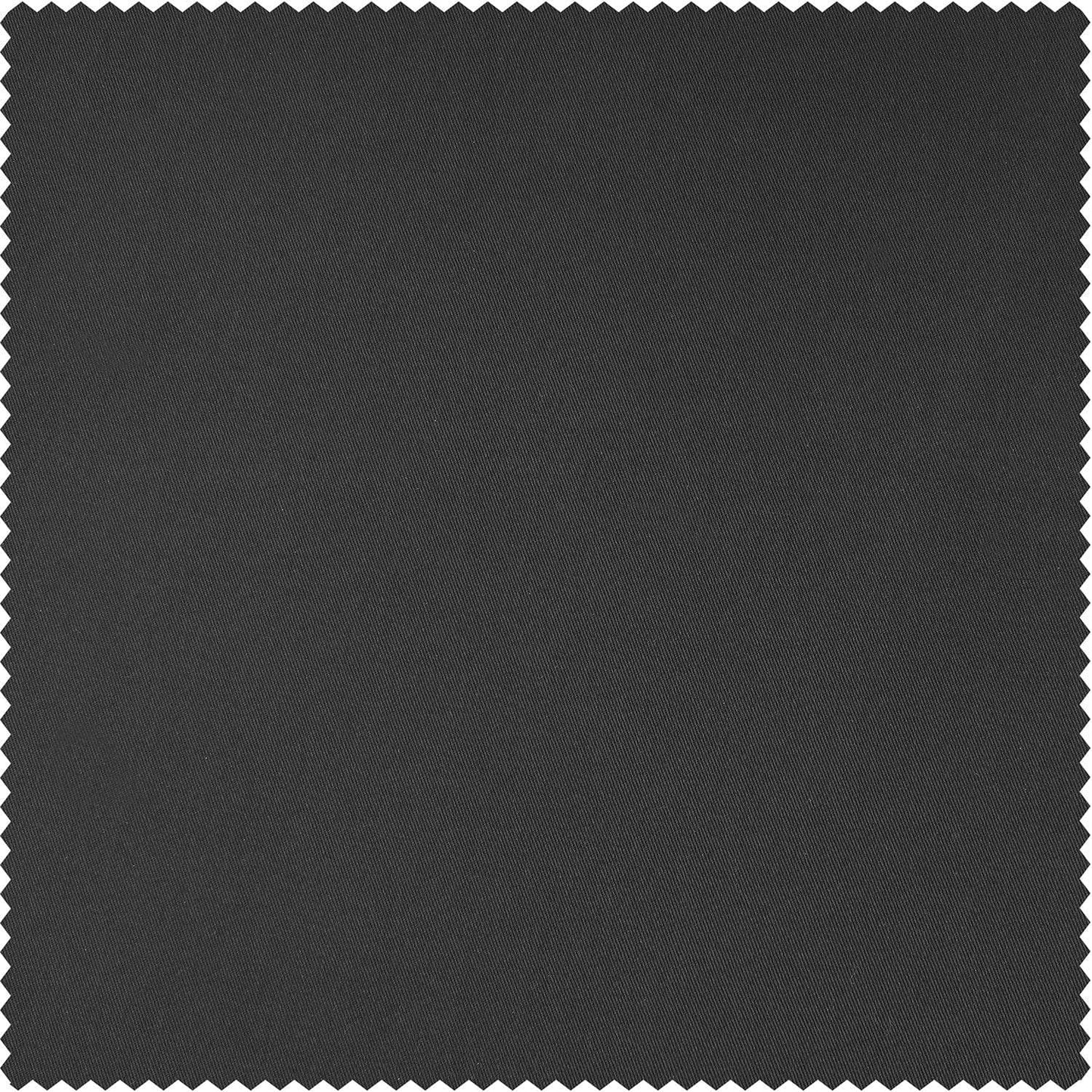 Millstone Grey Solid Cotton Blackout Swatch - HalfPriceDrapes.com