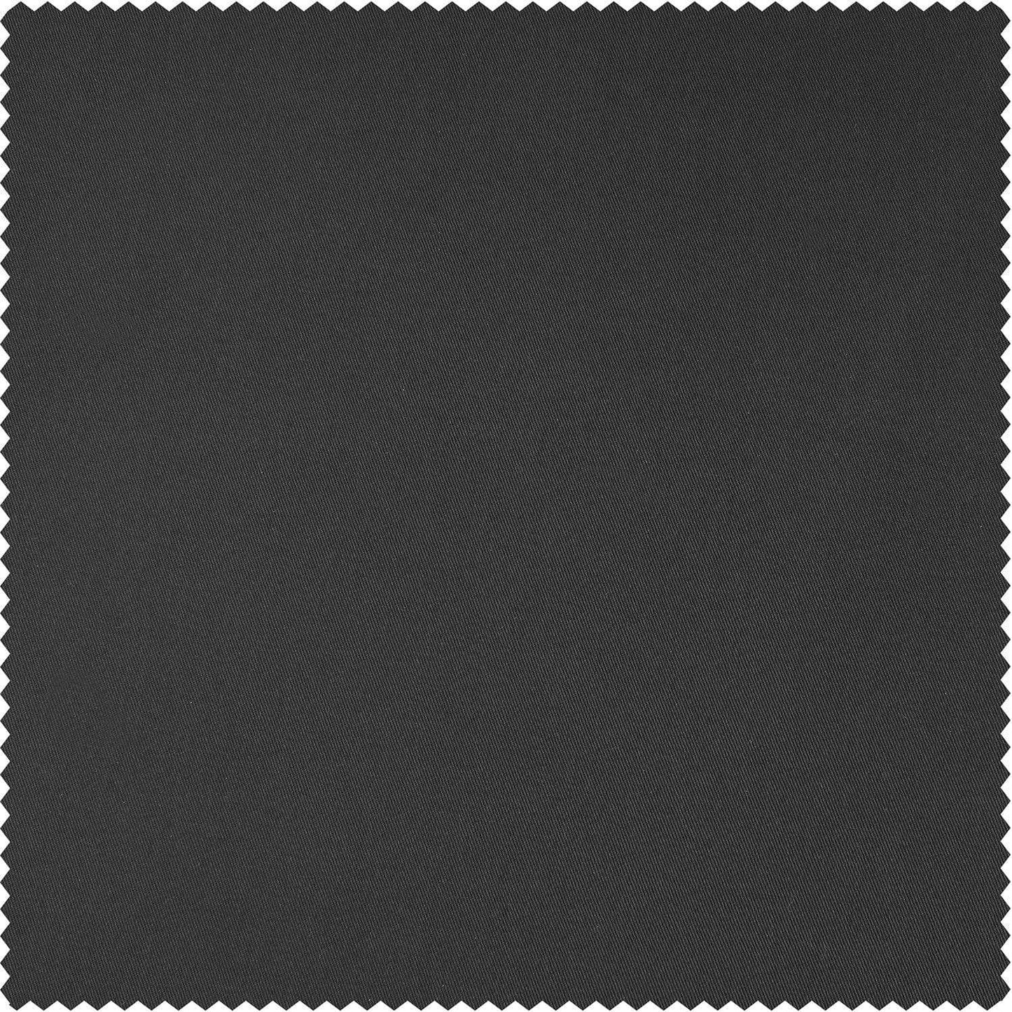 Millstone Grey Solid Cotton Blackout Swatch - HalfPriceDrapes.com