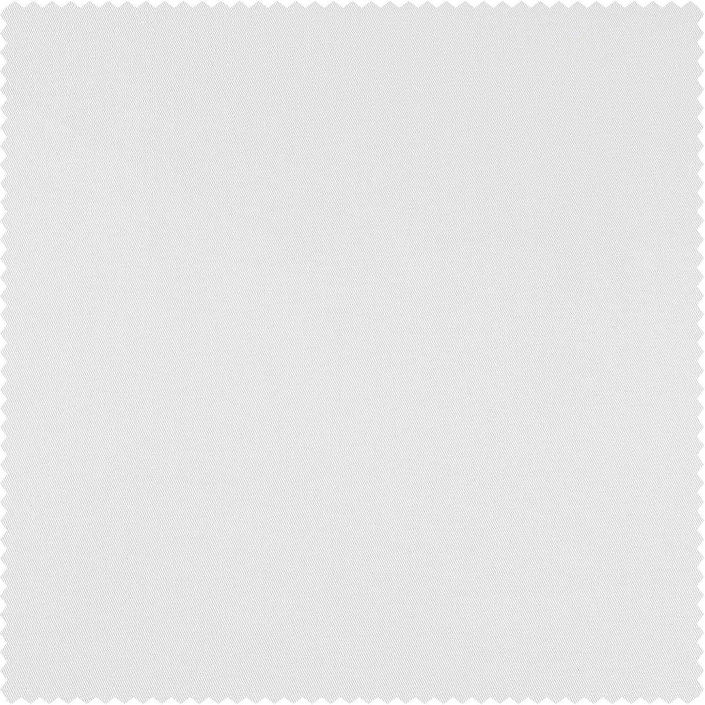 Whisper White Solid Cotton Custom Curtain - HalfPriceDrapes.com