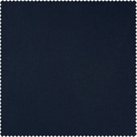Dark Blue Solid Cotton Blackout Swatch - HalfPriceDrapes.com