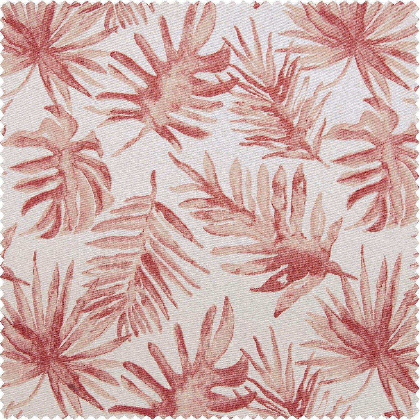 Artemis Rust Printed Cotton Custom Curtain - HalfPriceDrapes.com