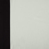 Fresh Popcorn & Black Bordered Vertical Printed Cotton Swatch