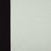 Fresh Popcorn & Black Bordered Vertical Printed Cotton Swatch