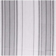 Echo Stripes Greige Striped Blossom Printed Shower Swatch