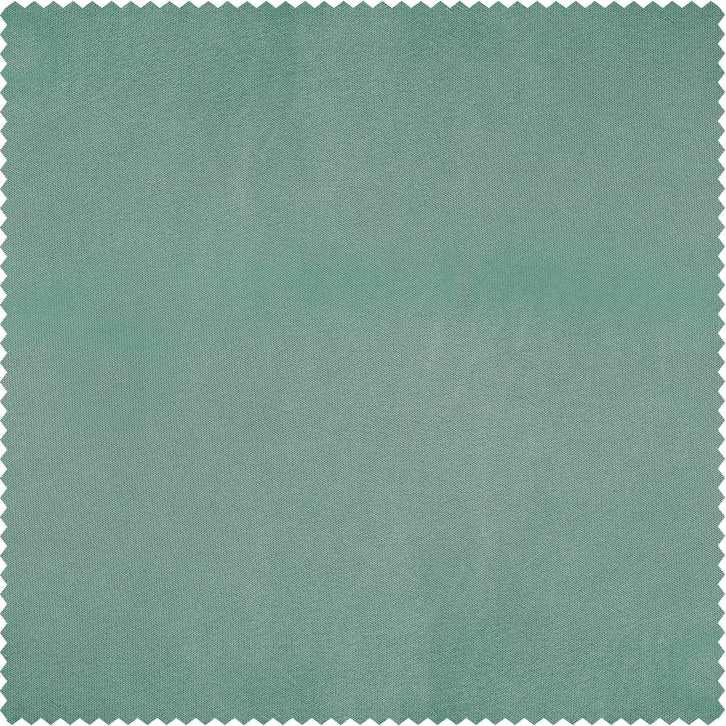 Robin's Egg Solid Faux Silk Taffeta Swatch - HalfPriceDrapes.com