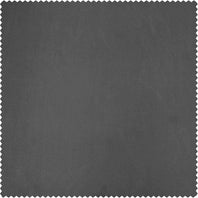 Graphite Solid Faux Silk Taffeta Swatch - HalfPriceDrapes.com