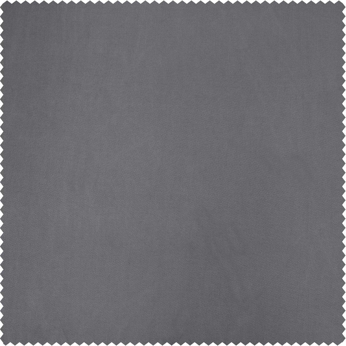 Platinum Solid Faux Silk Taffeta Swatch - HalfPriceDrapes.com