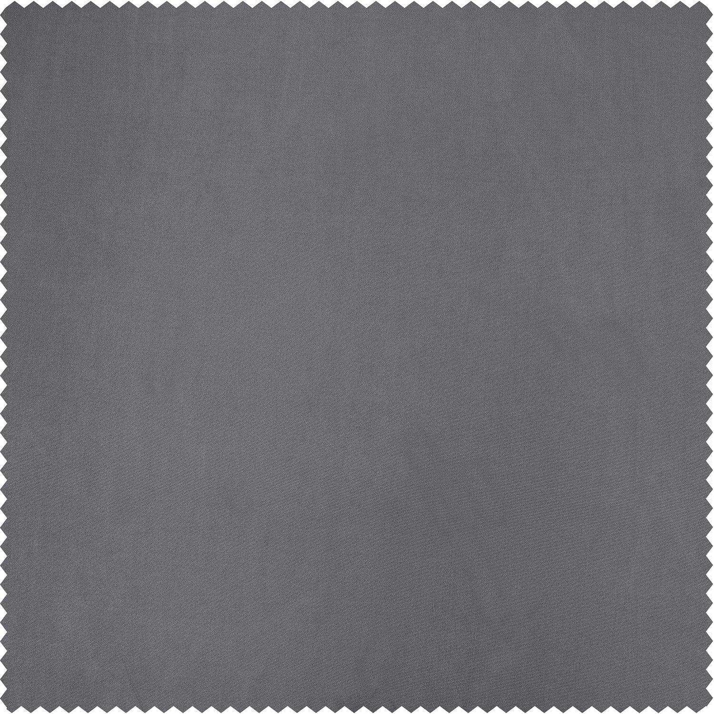 Platinum Solid Faux Silk Taffeta Swatch - HalfPriceDrapes.com