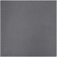 Platinum Solid Faux Silk Taffeta Swatch - HalfPriceDrapes.com