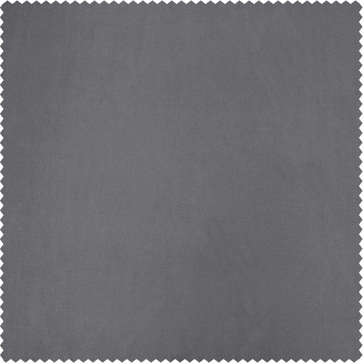Platinum Solid Faux Silk Taffeta Custom Curtain - HalfPriceDrapes.com