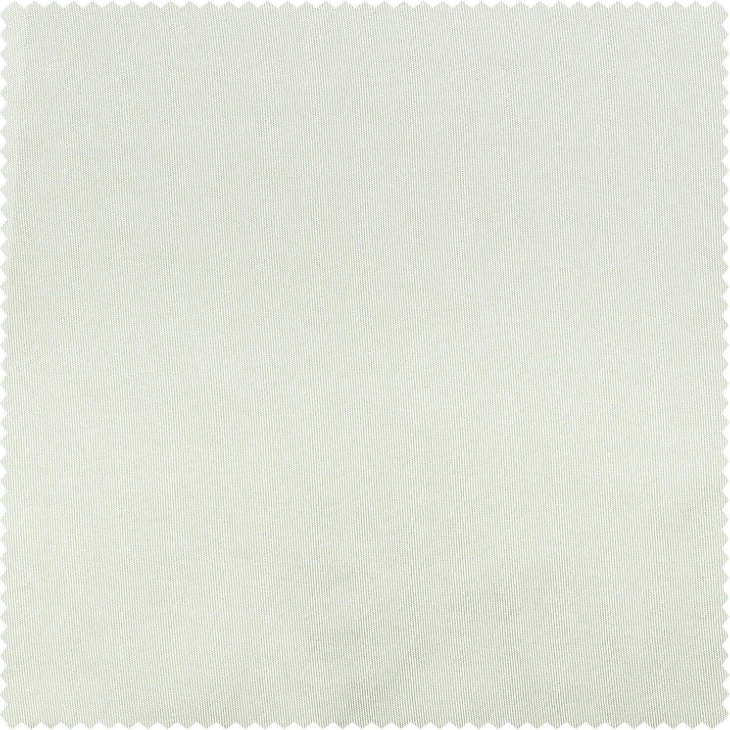 Eggshell Solid Faux Silk Taffeta Custom Curtain - HalfPriceDrapes.com