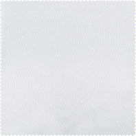 White Solid Faux Silk Taffeta Swatch - HalfPriceDrapes.com