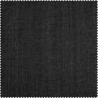 Black Rustic Linen Weave Swatch