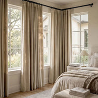 Harbor Beige Urban Lush Velvet Custom Curtain