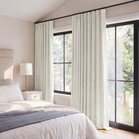 Porcelain White Signature Velvet Blackout Curtain