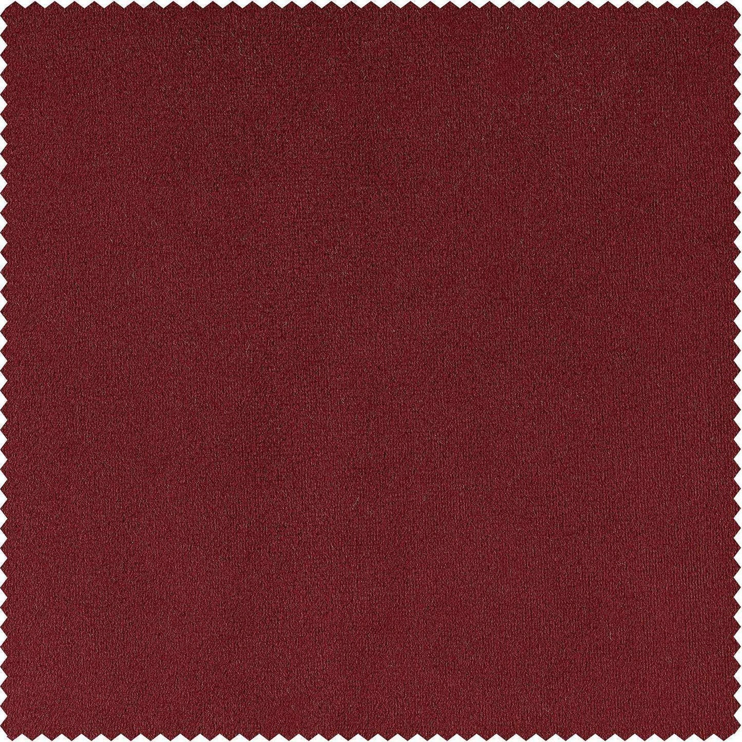 Moroccan Red Signature Velvet Custom Curtain