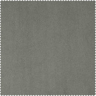 Silver Grey Signature Extra Wide Velvet Swatch